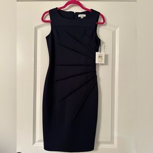 Calvin Klein Navy Blue Dress New with Tags